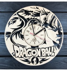 Необычные деревянные часы в интерьере «Dragon Ball»