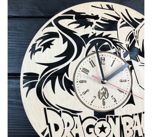 Необычные деревянные часы в интерьере «Dragon Ball» Необычные деревянные часы в интерьере «Dragon Ball»