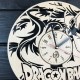 Необычные деревянные часы в интерьере «Dragon Ball»
