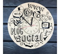 Designer Wooden Clock 