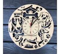 Designer wooden wall clock 