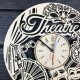 Концептуальні дерев'яні годинники «Театр»