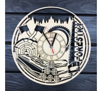 Wooden wall clock 