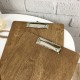 Деревянная планшетка под меню с логотипом