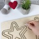 Межполушарная доска-лабиринт из развивающего дерева «Звезда».