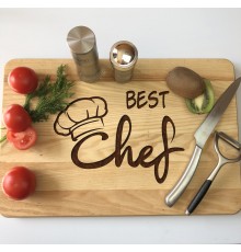 Деревянная доска Best Chef 45 х 30 см