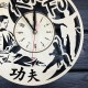 Дерев'яні настінні годинники «Кунг-фу»