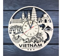 Designer wooden wall clock 