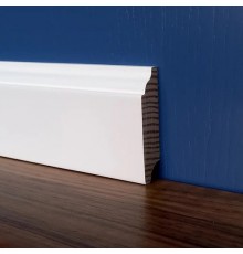Плинтус деревянный Колониал 60x16x3000 белый ольха