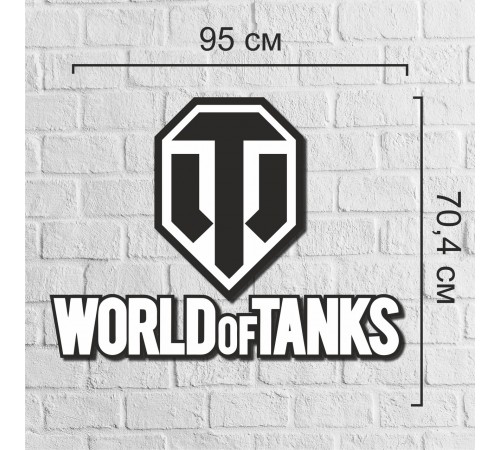 Дерев'яний настінний декор біля кімнати для хлопчика «World of Tanks» Дерев'яний настінний декор біля кімнати для хлопчика «World of Tanks»