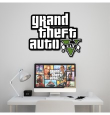 Декор для кімнати підлітка «GTA 5»
