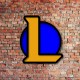 Настінне панно з дерева з логотипом League of Legends