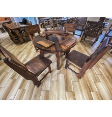 Деревянная мебель из массива термо дерева от производителя, комплект Furniture set-42