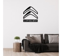 Автомобильная компания Citroen знак с деревом для декора стен.