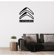 Автомобільна компанія Citroen знак з дерева для декору стін.