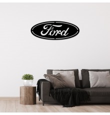 Ford автомобіль значок з дерева для декору.