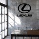 Настенное декоративное панно из дерева в форме Lexus
