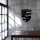 Декоративное настенное панно в форме значка Porsche