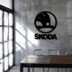 Декоративные деревянные настенные автомобильные значок Skoda