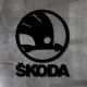 Декоративные деревянные настенные автомобильные значок Skoda