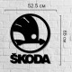 Декоративные деревянные настенные автомобильные значок Skoda