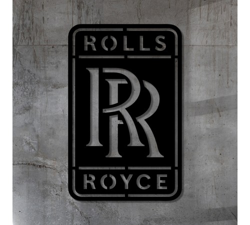 Знак автомобильной компании Rolls Royce из дерева для декора стен. Знак автомобильной компании Rolls Royce из дерева для декора стен.