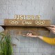 Іменна медальниця з дерева «Just do it»