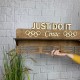 Іменна медальниця з дерева «Just do it»