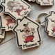 Іменні дитячі брелоки з дерева «Козаки та козачки»