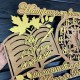 Декоративные часы из дерева на подарок учителю