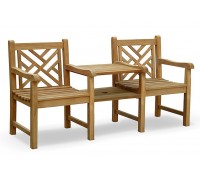 Ławka parkowa ogrodowa 1740 x 650 mm od producenta Sklep, ławka z oparciem 21 Thermowood