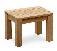 Stołek 600 x 450 mm od producenta Ławka ogrodowa parkowa 30 Thermowood