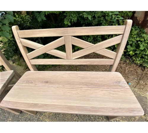 Крамниця з білого масиву дуба 1200х670мм від виробника Garden park bench 35 Термодеревина Крамниця з білого масиву дуба 1200х670мм від виробника Garden park bench 35 Термодеревина