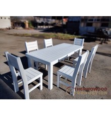 Біла меблі з масиву дерева від виробника, комплект Furniture set — 44