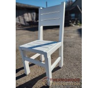 Wooden garden chairs, bar stools for cafes, 450x420 cm from the manufacturer for summer cottages, cafes Wooden chair - 08
