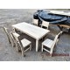 Біла меблі з патиною з масиву дерева від виробника, комплект Furniture set — 45