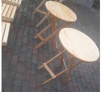 Runder Klapptisch