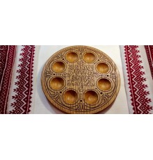 Пасха подставка для яиц и куличей. Подставка для яиц из дерева. Тарелка Пасхи. Декоративная тарелка.