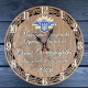 Подарок ко Дню Учителя - настенный именный чеснок из дерева.