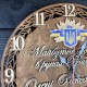 Подарок ко Дню Учителя - настенный именный чеснок из дерева.