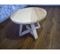 Runder Couchtisch, 600 mm, Esche natur