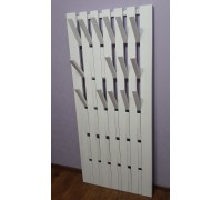 Multifunctional wall hanger Piano made of natural wood 160*70 handmade