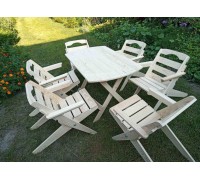 Крісло розкладне дерев'яне 42*42 см Крісло розкладне дерев'яне 42*42 см