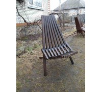 Kentucky Chaiselongue-Sessel aus Holz