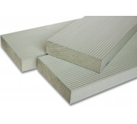 Терасна дошка 130*35*2000 мм, оброблена, готова до використання, дерев'яна, смерека, високоякісна San Babila, м²