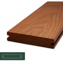 Термоясень Террасная доска Smooth 100*20мм PrimeWood