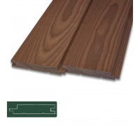 Термоясен Фасадная доска Фольш брус Европа 100/120/140*21*800-3000мм PrimeWood