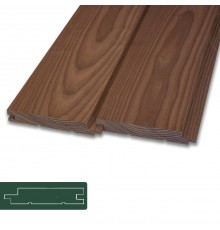 Термоясен Фасадная доска Фольш брус Европа 100/120/140*21*800-3000мм PrimeWood