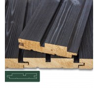 Термососна Фасадна дошка ProCoat Імітація рейки, бруса Термо ялина 120*24*2000-6000 мм