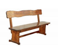 Wooden bench 1000*370 for a summer house from the manufacturer.